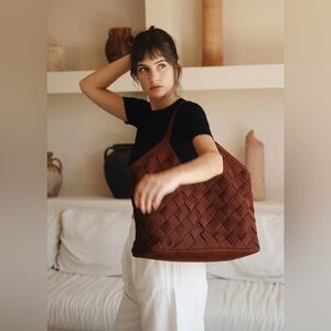 BEMBIEN Amara Tote - Marine Collection Chestnut